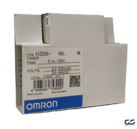 Timer analogique 0.1 s, 120 h 24-230VAC 24-48VDC Omron H3DS-ML