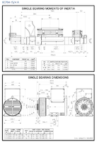 Alternateur Mecc Alte ECP34-1S/4 triphasé 95 KVA LTP / 85 KVA PRP 1500 rpm 50 Hz avec AVR