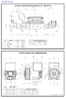 Alternator Mecc Alte ECO38-2S  Three-phase 220 KVA LTP / 200 KVA PRP 1500 rpm 50 Hz with AVR