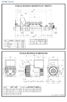 Alternador Mecc Alte ECO40-2S trifásico 491 KVA LTP / 450 KVA PRP 1500 rpm 50 Hz con AVR