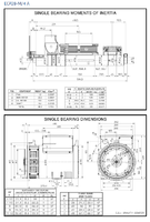 Alternator Mecc Alte ECP28-M/4 Three-phase 25,8 KVA LTP 1800 rpm 60 Hz with AVR