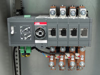 LTS PANEL THREE PHASE 4 POLE 400 AMP | MOTORIZED SELECTOR ABB