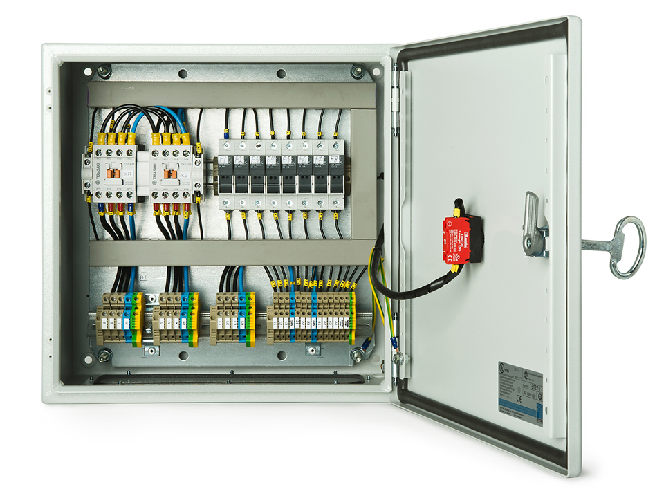 CUADRO DE SOLO CONMUTACIÓN (LTS) 2 POLOS MONOFÁSICO 120 AMP CON CONTACTORES  TERASAKI - Repuestos para grupos electrógenos - GENSET COMPONENTS