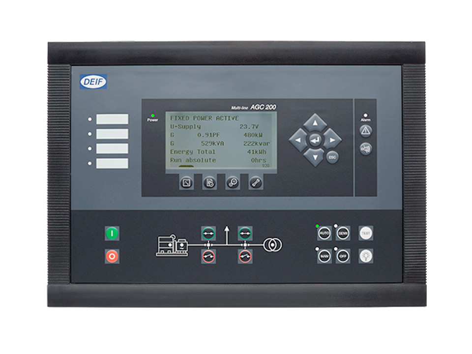 Deif Agc 242 Multiple Genset With Advanced Power Management In Plants Up To16 Generators Genset Components Genset Spares Parts Online Buy Now Online