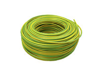 Flexible Electric Cable 10 mm (100 meters) Ground (Colour: green-yellow) HV07V-K