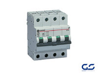 Circuit breaker 4P 25A Curve B 6KA