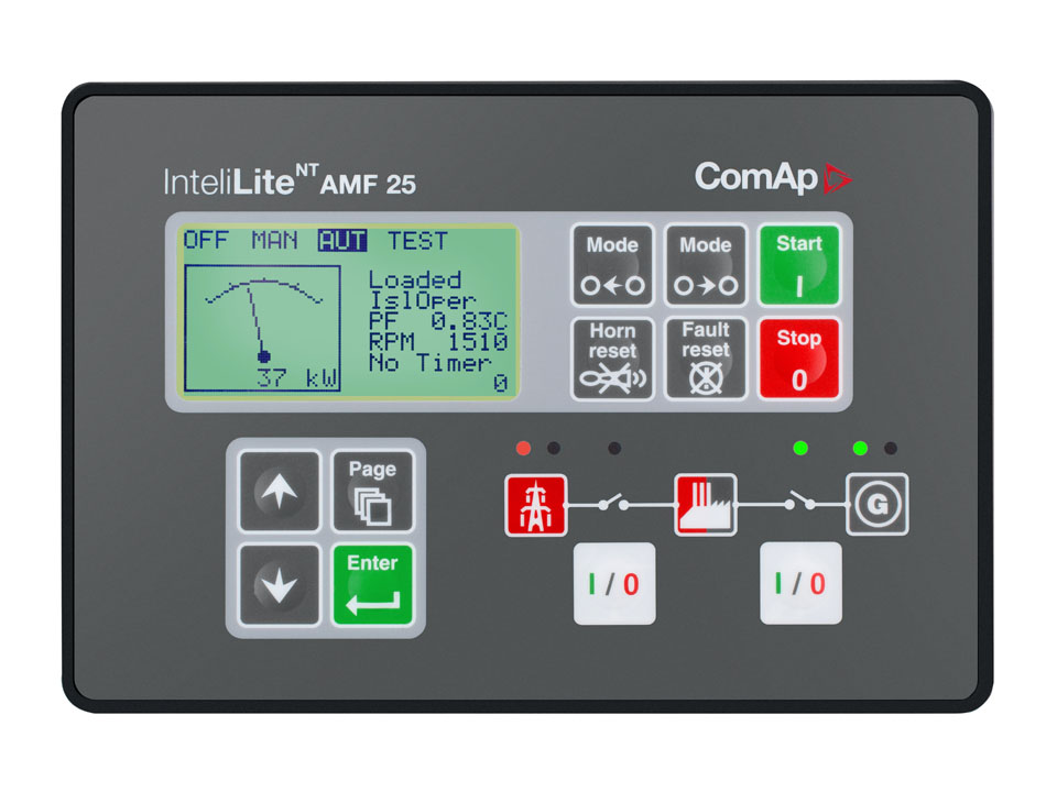 Intelilite Nt Amf 25 Gen Set Controller Il Nt Amf25 Comap