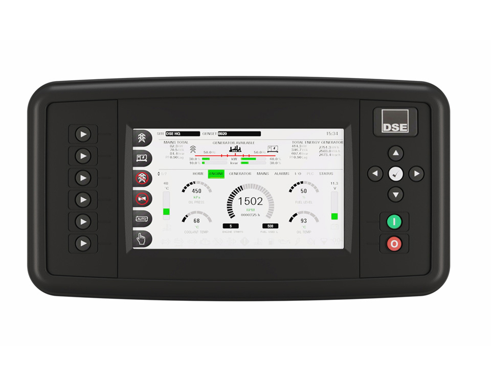 DSE8920 7" Colour Load Share & Synchronising Control ...