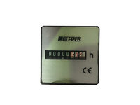 Compteur d'heures 220-240V AC 50HZ FRER Dimensions: 55x55mm