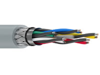 Cable RS485 BELDEN 9842, 2 Pairs, 24 AWG, (1 meter) Colour: Gray