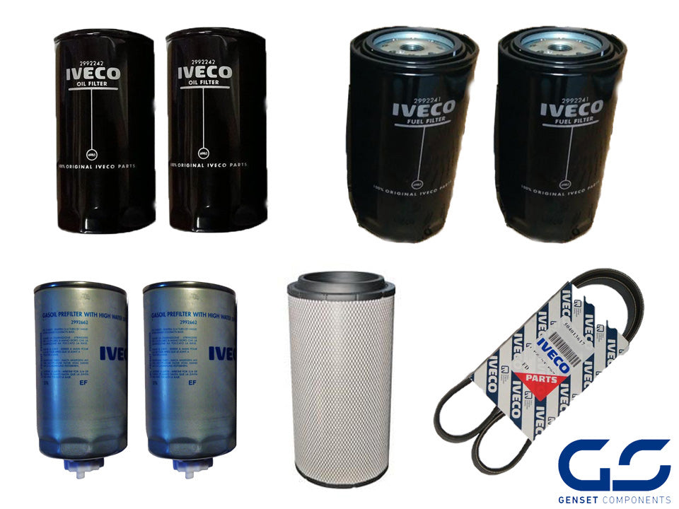 MAINTENANCE KIT 1000 HOURS IVECO FPT ENGINE NEF 67 TE2 – GS Components