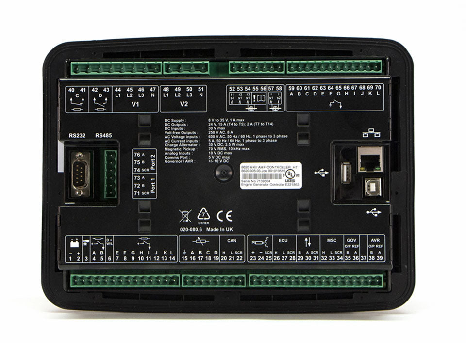 レコーダー sea Control Module DSE 8620 MKII Synchronising & Load Sharing AMF 8620