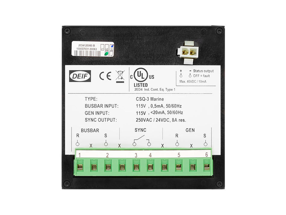 CSQ-3 Synchroscope multifonction DEIF (CSQ-3)