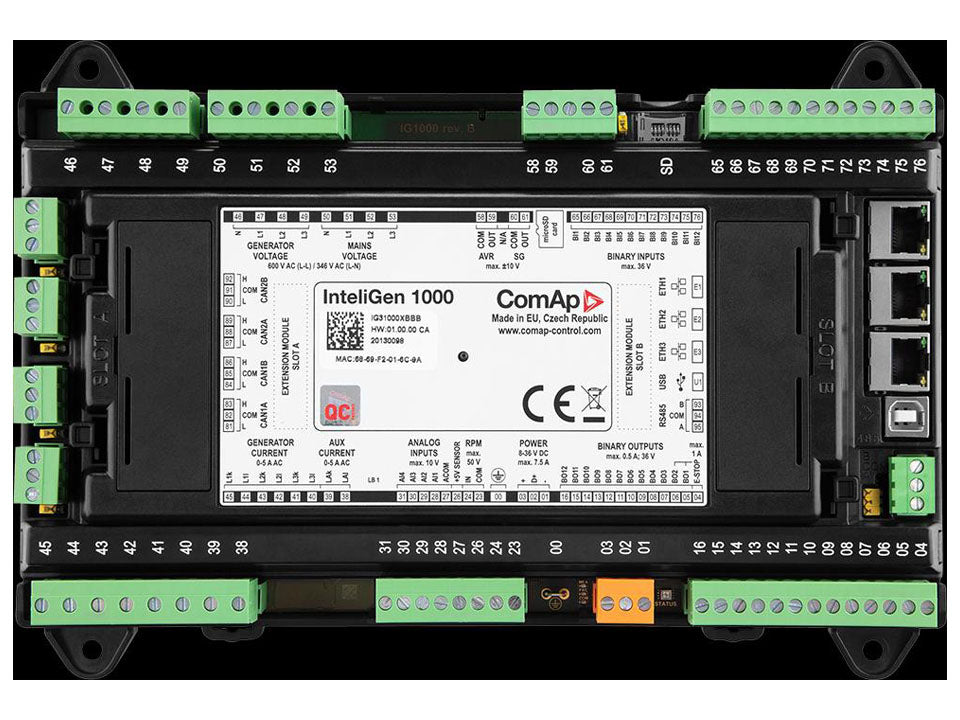 InteliGen 1000 controller for multiple gen-sets with paralleling opera ...