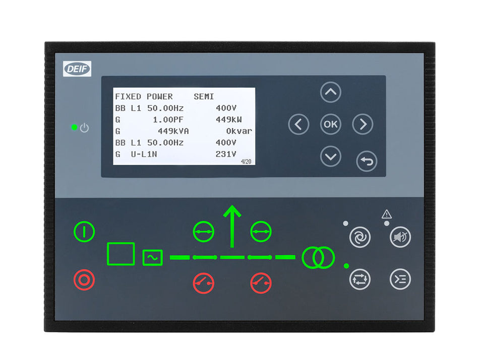 Centralita AGC 150 version EXTENDED DEIF