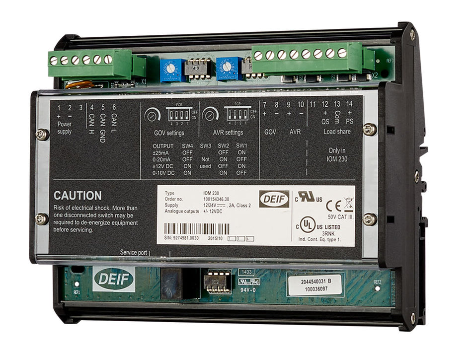 IOM230 Module d'extension DEIF (IOM230)
